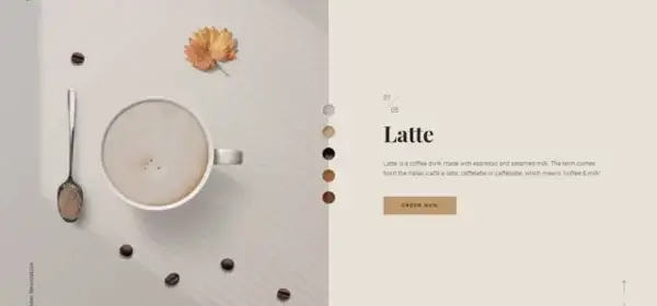 coffee flavours preview 600x280 - Coffee Shop Split Screen Slider