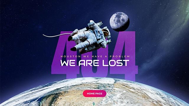 404 template - 404 Error Page